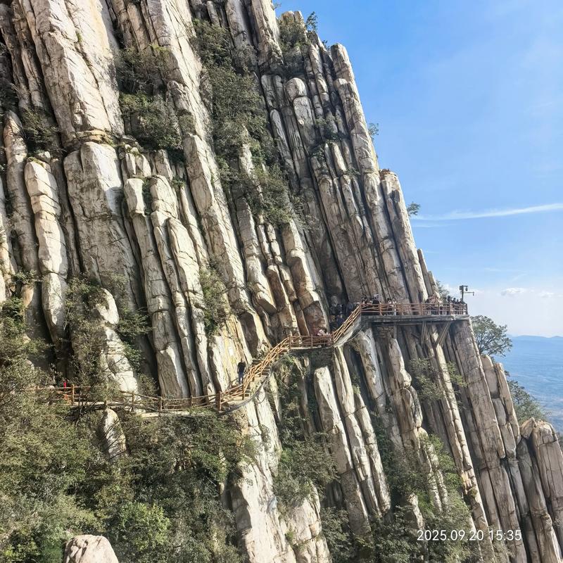 a popular hiking place while exploring songshan